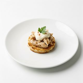 Canapé Pollo Con Alioli