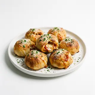 Bolitas de Pizza Rellenas