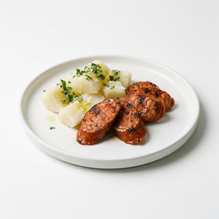 Chorizo Con Yuca