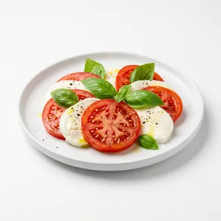 Ensalada De Tomate Y Mozzarella