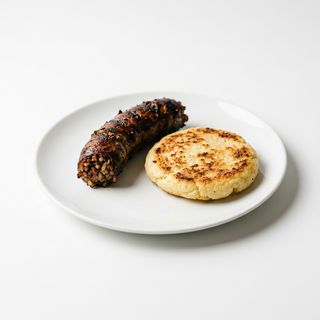 Morcilla Con Arepa