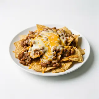Nachos con fagioli