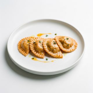 Ravioli di carota - 4 pezzi