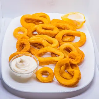 Calamares a la andaluza con salsa Amaren
