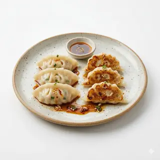 Guotie shanghaines a La Plancha (6 uds.)