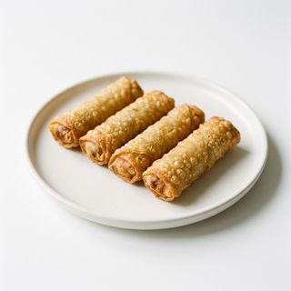 Rollito De Gambas Cantonés 广式虾仁春卷