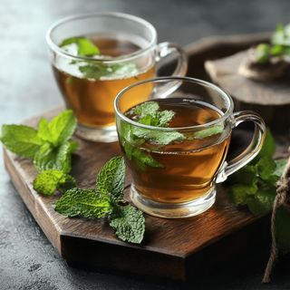 Thé Vert À La Menthe