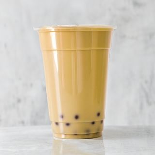 Té Con Leche Y Azúcar Moreno