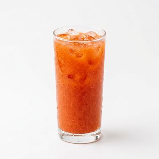 Sumo de Laranja com Morango