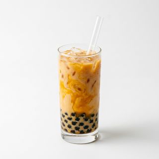 Té Con Leche Y Mango