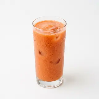Zumo De Naranja Con Fresa Y Plátano (16 Oz.)