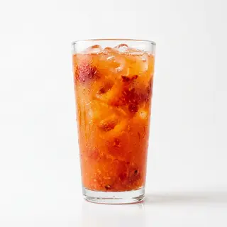 Zumo De Naranja Y Fresa (16 Oz.)