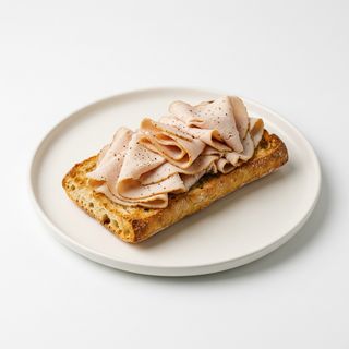 Tostada Con Pechuga De Pavo (Entera)