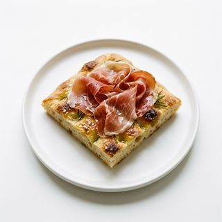 Focaccia prosciutto crudo
