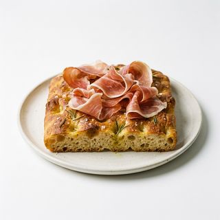 Focaccia al prosciutto