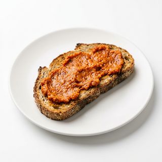Tostada Con Sobrasada (Media)