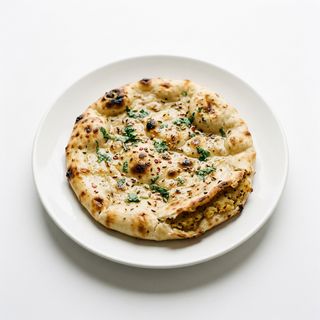 Chlebek Kulcha z ziemniakami
