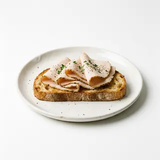Tostada De Pechuga De Pavo