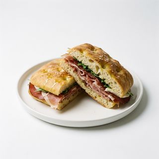 Focaccia agli affettati