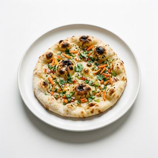 Naan Con Verduras