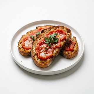 Torrada Fría Llesquitas Con Tomate