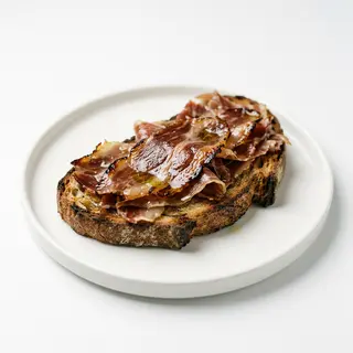 Tostada De Jamón Braseado