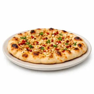 Naan Con Ajo Y Guindilla