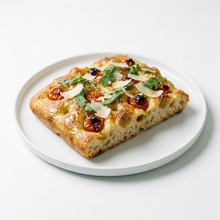 Focaccia Con Pomodorini