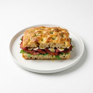 Focaccia bresaola