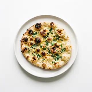 Pan Naan Con Ajo (1 Ud.)