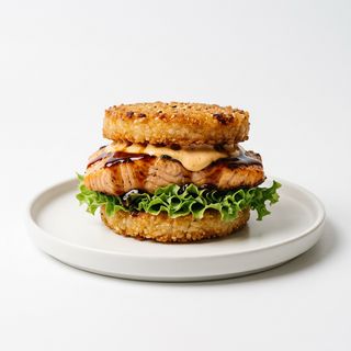 H1. Rice burger sake
