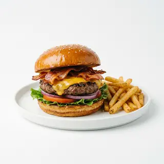 Hamburguesa De Carne Deluxe