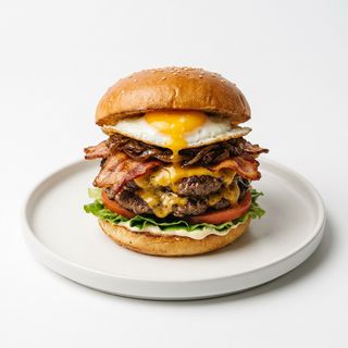 Hamburguesa De Queso De Cabra