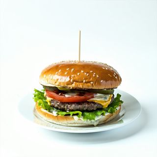 Hamburguesa De Ternera Simple
