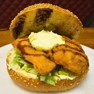 Hamburguesa De Pollo Crujiente