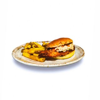 Hamburguesa Clásica Crispy