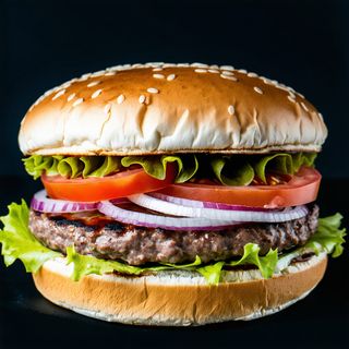 Hamburguesa De Ternera Completa