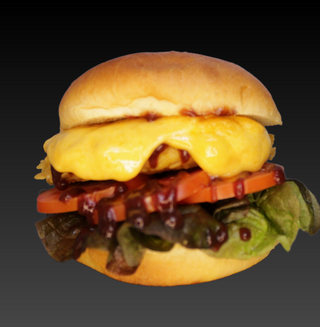 Chicken cheese burger