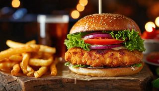 Hamburguesa De Pollo