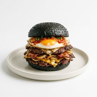 Hamburguesa pan brioche golden