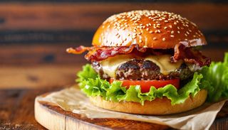 Hamburguesa Queso Y Bacon