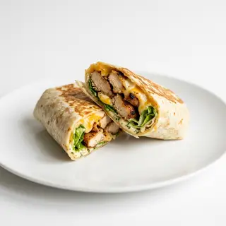 Wrap di pollo al formaggio