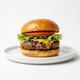Afghan grill burger