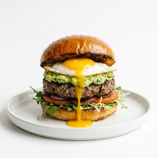 Hamburguesa Huevo Y Guacamole