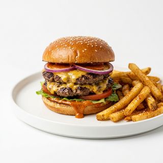 Hamburguesa De Ternera Peri Peri