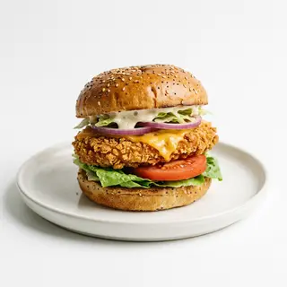 Hamburguesa Pollo Vegetal