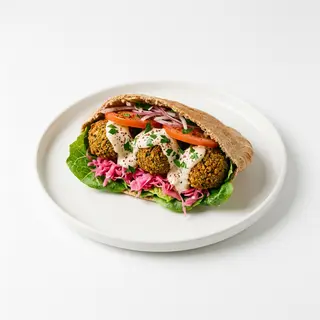 Panino falafel