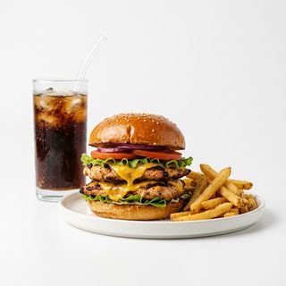 Hamburguesa De Pollo A La Parrilla