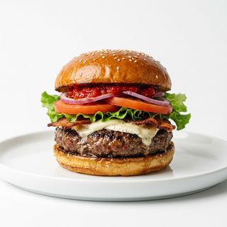 Hamburguesa De Buey Chicago