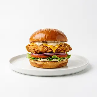 Chicken royal burger